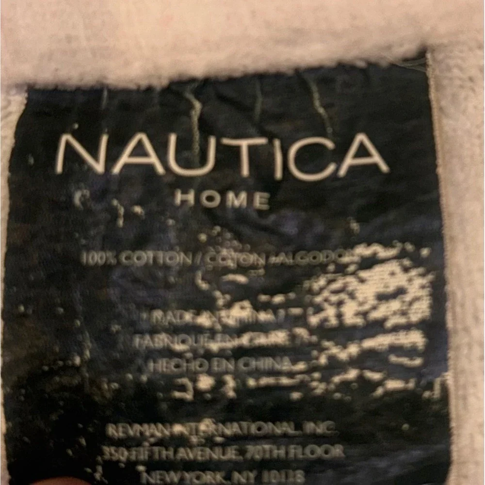 Rare Nautica Home Tree Farm Green Pine Tree Cotton Fingertip Towels Set of 2